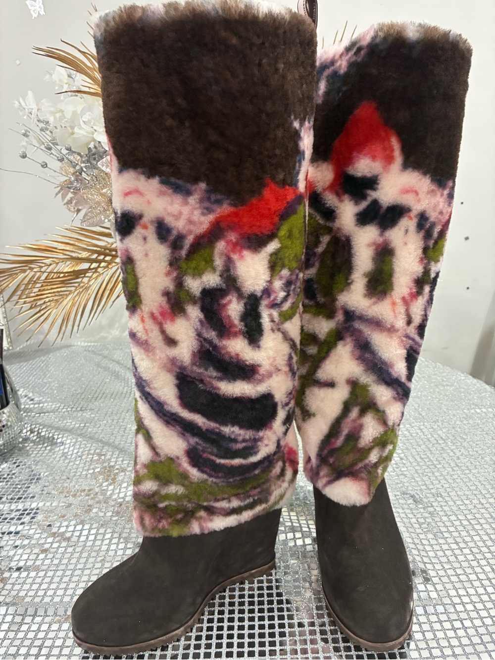 💕UGG 💕Rare-Limited Edition-Tall Wedge- Over-the-Knee Boots